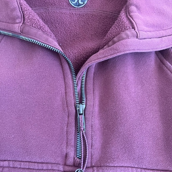 Lululemon Scuba Cropped Quarter Zip Sweatshirt XS/S - Picture 2 of 4
